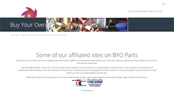 Desktop Screenshot of byoparts.com