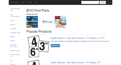 Desktop Screenshot of poolparts.byoparts.com