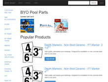 Tablet Screenshot of poolparts.byoparts.com
