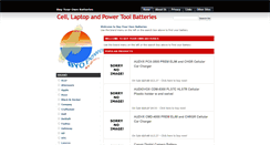 Desktop Screenshot of batteries.byoparts.com